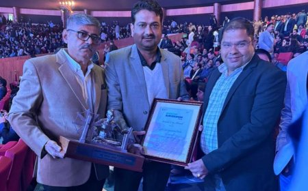 तखतगढ़ पालिका अधिशासी अधिकारी राणावत नई दिल्ली में राष्ट्रपति द्रोपदी मुर्मू द्वारा हुए सम्मानित  