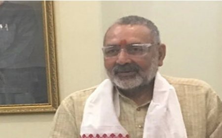 हिंदू विरोधी परंपरा कांग्रेस के डीएनए में है: गिरिराज सिंह