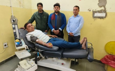 सतत रक्तदान का कार्यक्रम रक्तमणि अभियान लगातार जारी