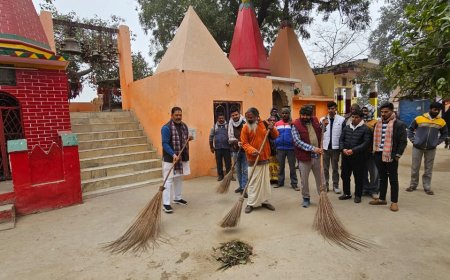 भाजपा सरकार के नेतृत्व का स्पष्ट संदेश है, “अयोध्या में विराजेंगे श्रीराम और स्वच्छ होंगे सभी मंदिर, तीर्थ और धाम”, दातागंज विधायक राजीव कुमार सिंह