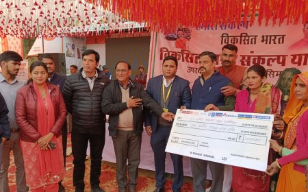 प्रगति के पथ पर राजस्थान के ध्येय को साकार कर रही है विकसित भारत संकल्प यात्रा