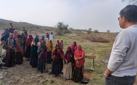 विकास अधिकारी ने किया नरेगा कार्यों का निरीक्षण, खामियों को जल्द पूरा करने का दिया निर्देश