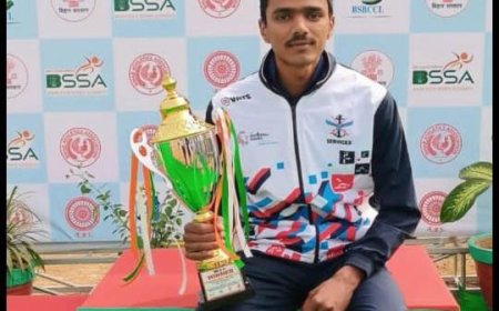 हेमन्त सुपुत्र भगवान सहाय यादव (नया गांव-माचाड़ी) का एशियन गेम्स मे हुआ चयन