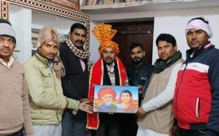 निजी विद्यालय संघ अध्यक्ष का सैनी समाज ने किया सम्मान