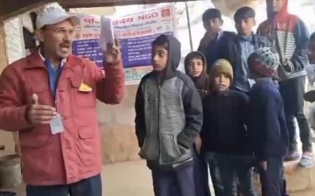 ग्राम ग्वालदा में मनाया राष्ट्रीय सड़क सुरक्षा