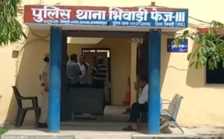 भिवाड़ी में 5 दिनों में तीन गाड़ी चोरी:पुलिस अधिकारियों के ऑफिस के पास ही दिया वारदात को अंजाम