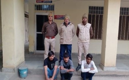 फर्जी होटल वैबसाईट बना कर बुकिंग के नाम पर साईबर ठगी: तीन आरोपी गिरफ्तार