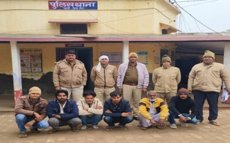 हत्या के मामले में 3 वर्ष से फरार 5000 का ईनामी बदमाश  और अवैध खनन के अलग अलग प्रकरणों में वाछित 4 आरोपी गिरफ्तार