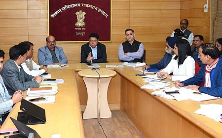 शासन सचिव की अध्यक्षता में राज्य स्तरीय वीसी— बोर्ड परीक्षाओं की तैयारी और रिवीजन के लिए विद्यार्थियों को मिलेंगे 'प्रश्न बैंक'