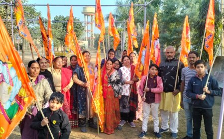 राजराजेश्वर मंदिर रिको पार्क में महिला मंडल द्वारा हुआ स्वच्छ तीर्थ अभियान