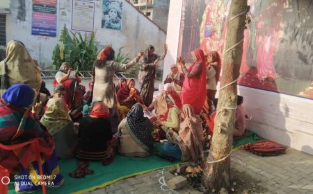 पौष बढा उत्सव:  शनि मंदिर में मनाया गया, उमड़ी श्रद्धालुओं की भीड़