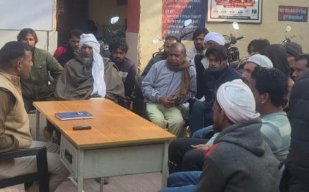 राम मंदिर प्राण प्रतिष्ठा समारोह के मद्देनजर सीएलजी सदस्य तथा शांति समिति की बैठक आयोजित