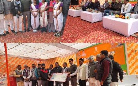 नगर पालिका तिजारा में आयोजित हुआ विकसित भारत संकल्प यात्रा कैंप:मौके पर स्ट्रीट वेंडर्स को मिला लाभ