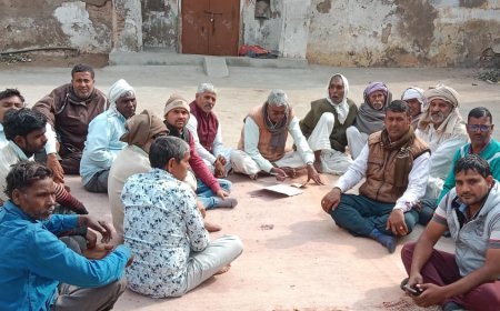 कुम्हार प्रजापत समाज की बैठक हुई आयोजित :श्री श्रीयादे माता की जयंती व शोभायात्रा 11 फरवरी को