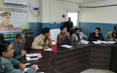 अतिरिक्त जिला कलेक्टर ने गणतंत्र दिवस समारोह की तैयारीयों की समीक्षा