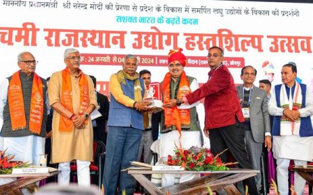 प्रधानमंत्री विश्वकर्मा योजना से हस्तशिल्पियों के विकास का मार्ग प्रशस्त - मुख्यमंत्री  भजनलाल शर्मा