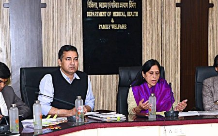 तकनीकी नवाचारों से अस्पतालों को पेशेन्ट फ्रेंडली बनाया जाए:किसी भी तरह की लापरवाही बर्दाश्त नहीं -अतिरिक्त मुख्य सचिव