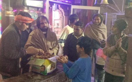 सकट चौथ माता मंदिर में पौष बड़ा महोत्सव मनाया