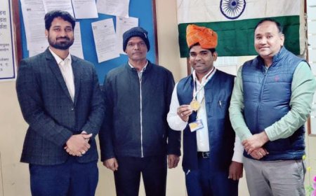 भारतीय जीवन बीमा निगम शाखा कोटपुतली में मनाया 75वा गणतंत्र दिवस