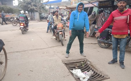 गंदे नाले दे रहे है हादसों को न्योता