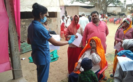 अशोका फाउंडेशन का अंधता निवारण महाभियान, नि: शुल्क नेत्र चिकित्सा शिविर का हुआ आयोजन