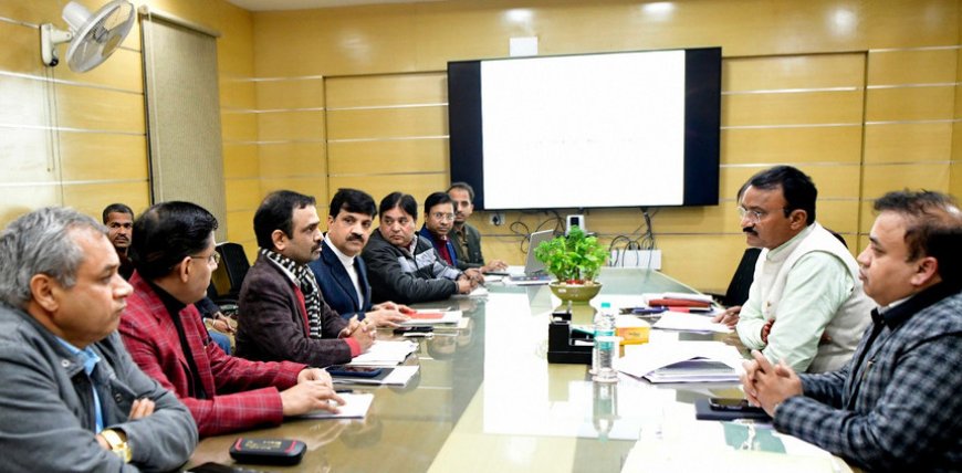 उपमुख्यमंत्री डॉ. प्रेमचंद बैरवा ने आयुष विभाग की ली बैठक— योजनाओं के लाभ आम जनता तक पहुंचाना सुनिश्चित करें