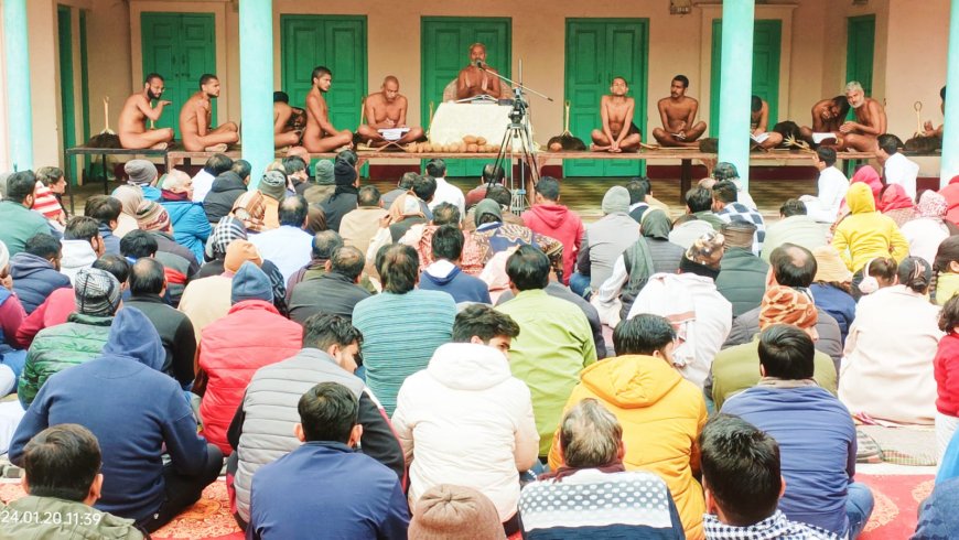 नौगांव पधारे परम पूज्य श्रमणाचार्य 108 विशुद्ध जी  महाराज