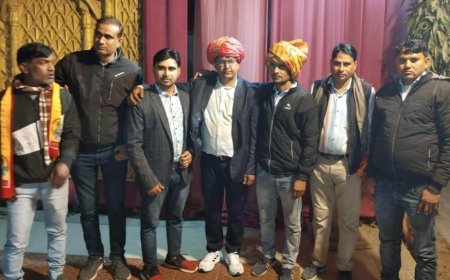 सियाराम मीना (मलावली) बने नर्सिंग ऑफिसर जिलाध्यक्ष