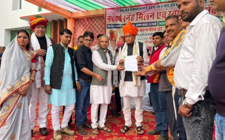 स्कूल शिक्षा परिवार ने कैबिनेट मंत्री डॉक्टर किरोडी लाल मीणा को सौंपा ज्ञापन