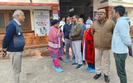 एसडीएम ने किया राजगढ़ के राजकीय सामुदायिक चिकित्सालय का निरीक्षण:  निर्धारित पोशाक में नही मिले चिकित्सा अधिकारी एवं अन्य चिकित्साकर्मी