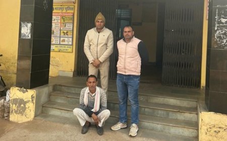 करीब तीन साल से फरार स्थाई वारन्टी को किया गिरफ्तार