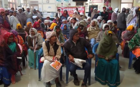 अशोका फाउंडेशन का अंधता निवारण महाभियान : 24वें  शिविर में 170 मरीजों की हुई जांच