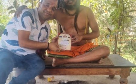 नवसारी के संत धर्मदास जी महाराज के पावन सानिध्य में होगा पचलंगी में दडेश्वर महादेव मंदिर मूर्ति प्राण प्रतिष्ठा  का कार्यक्रम