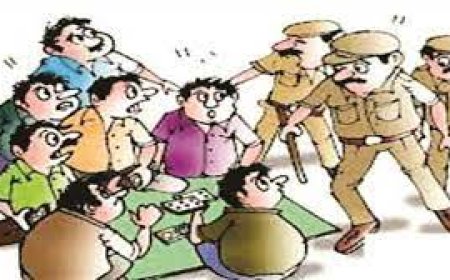 3 जुआरी/सटोरिया  गिरफ्तार, 1020 रू. बरामद