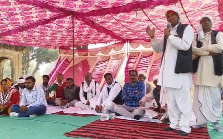 भारतीय किसान यूनियन टिकैत की 9 सूत्रीय मांगों को लेकर महापंचायत आयोजित