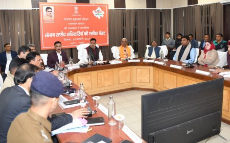 जनसुनवाई से आमजन की समस्याओं का करें त्वरित समाधान  ,महत्वपूर्ण  विकास कार्यों की समय से करें मांनिटरिंग.... मुख्यमंत्री श्री भजनलाल शर्मा