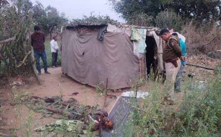 जंगली जानवर के हमले से किसान की मौत