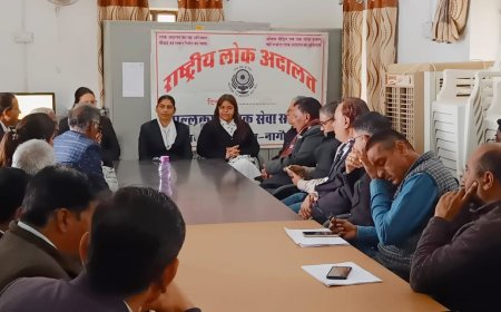 राष्ट्रीय लोक अदालत को लेकर मकराना एडीजे की अध्यक्ष ने की प्री काउंसलिंग