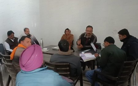 पंचायत समिति गोविंदगढ़ में उपखंड स्तरीय जनसुनवाई का आयोजन