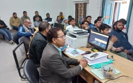 कोषालयाधिकारी कार्यालय द्वारा कार्मिकों को दिया गया ऑनलाइन प्रशिक्षण