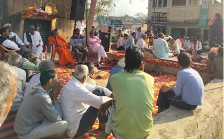 तिजारा क्षेत्र के ईशरोदा के भैरव बाबा का विशाल भण्डारा का हुआ आयोजन