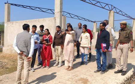 जिला परिषद सीईओ अलवर ने रैणी क्षेत्र की कई पंचायतो का किया दौरा