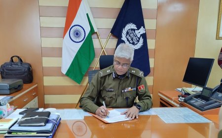 यूआर साहू ने संभाला डीजीपी का कार्यभार