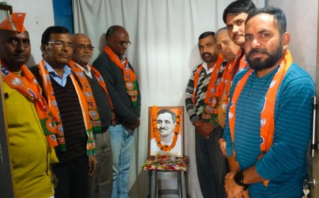 उदयपुरवाटी में मनाई गई पंडित दीनदयाल उपाध्याय की पुण्यतिथि