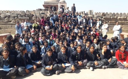 राज्य परियोजना निदेशक एवं आयुक्त के आदेशानुसार पीएमश्री स्कूल पिनान  के विधार्थियो को कराया दो दिवसीय भ्रमण