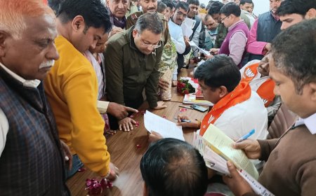 वन एवं पर्यावरण मंत्री ने की जनसुनवाई -500 फरियादियों ने दी परिवेदना आमजन की समस्याओं के त्वरित निराकरण के लिए राज्य सरकार प्रतिबद्ध - संजय शर्मा