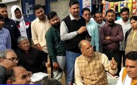 जल जीवन मिशन में हुई गड़बड़ी को लेकर पीएचइडी मंत्री कन्हैया लाल चौधरी ने पांच कर्मचारियों को किया निलंबित