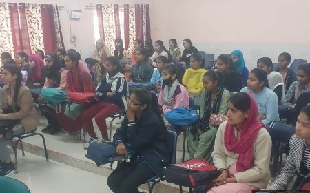 महिला स्वास्थ्य सम्बंधी व्याख्यान का आयोजन