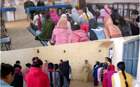 कन्या महाविद्यालय टपूकड़ा में आत्म सुरक्षा प्रशिक्षण शिविर का आयोजन