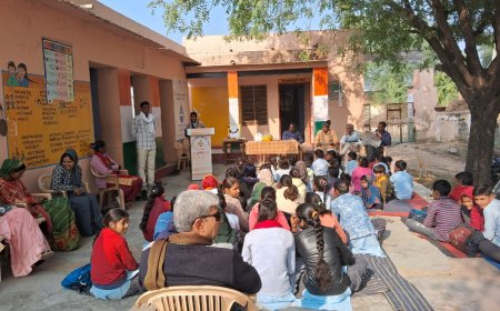 राजकीय उच्च माध्यमिक विद्यालय खरकड़ी में भामाशाह ने भेंट किए पांच ग्रीन बोर्ड व ग्रीनमेट